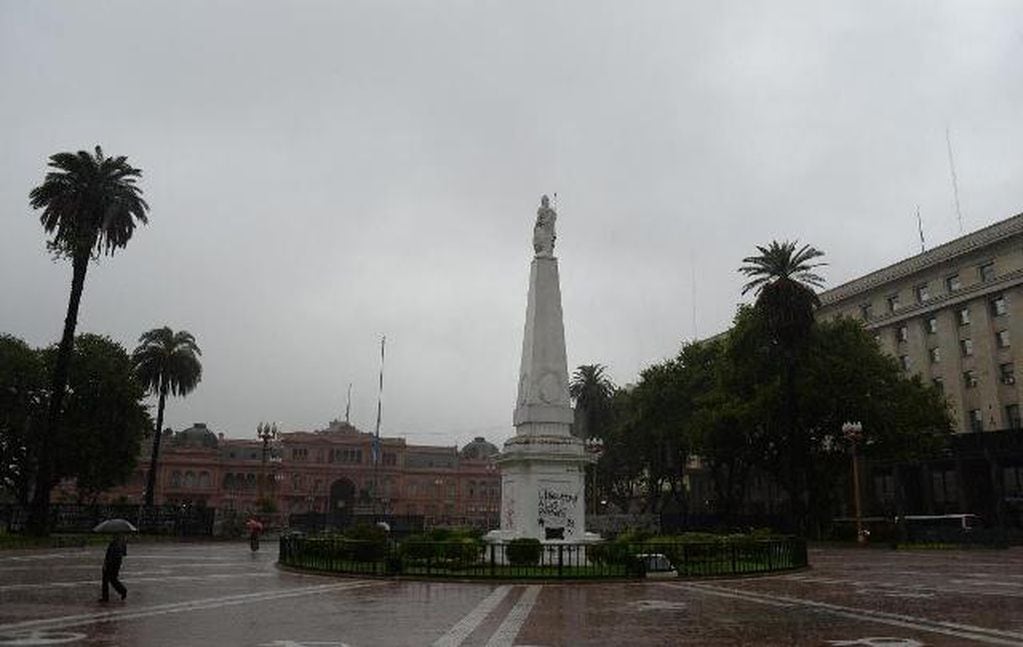 Alerta por temporal de lluvia, viento y granizo en Buenos Aires (Archivo)