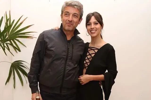 Clara Darín y su padre Ricardo Darín