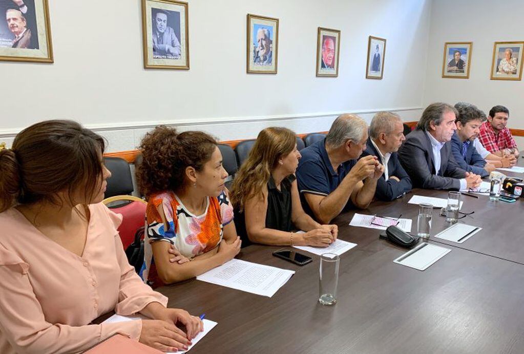 Diputados radicales ofrecieron una conferencia de prensa en la Legislatura, para rechazar la posición adoptada por el bloque del Frente de Todos-PJ respecto de la Justicia de Jujuy.