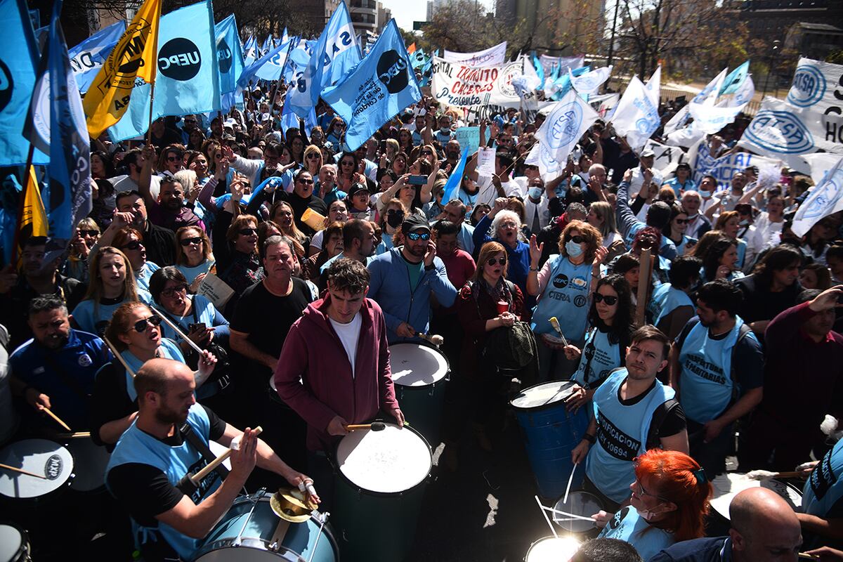 Protesta educación (Pedro Castillo / La Voz)