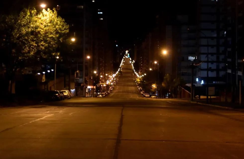 Calles vacías en Mar del Plata (Foto ilustrativa/QueDigital)