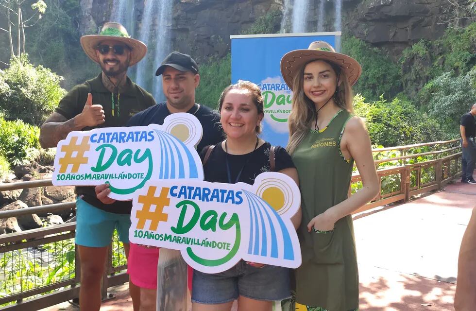 #Cataratas Day: Lammens destacó el rol de una de las Maravillas del Mundo para potenciar el turismo del país.