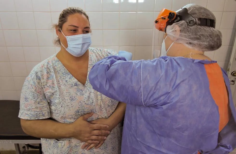 Los primeros vacunados con vacuna Sputnik-V en Gualeguaychú