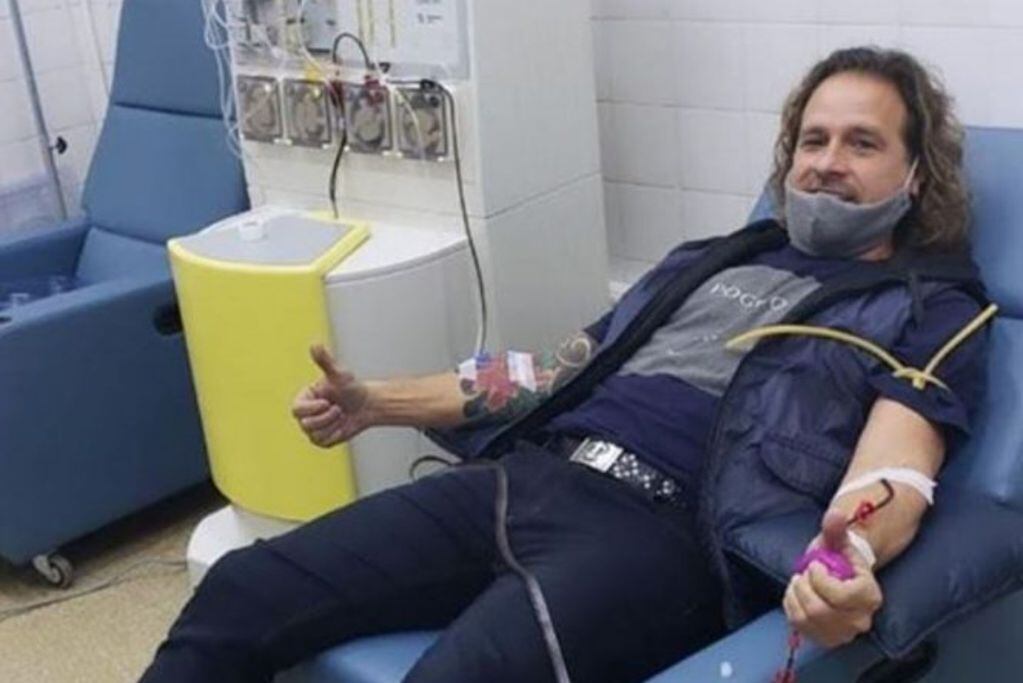 Osmany Estopiñán Vázquez, propietario de "Oye Chico" durante varios años, y que tras contraer y superar el Covid-19 en marzo de 2020, donó plasma para el tratamiento de otros pacientes.