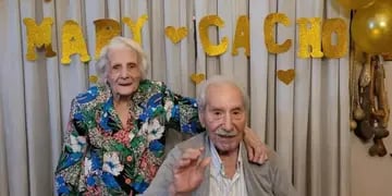 La pareja de Neuquén cumplió 71 años de casados