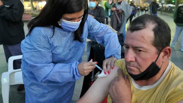 Vacunacion antigripal a gente en situacion de calle