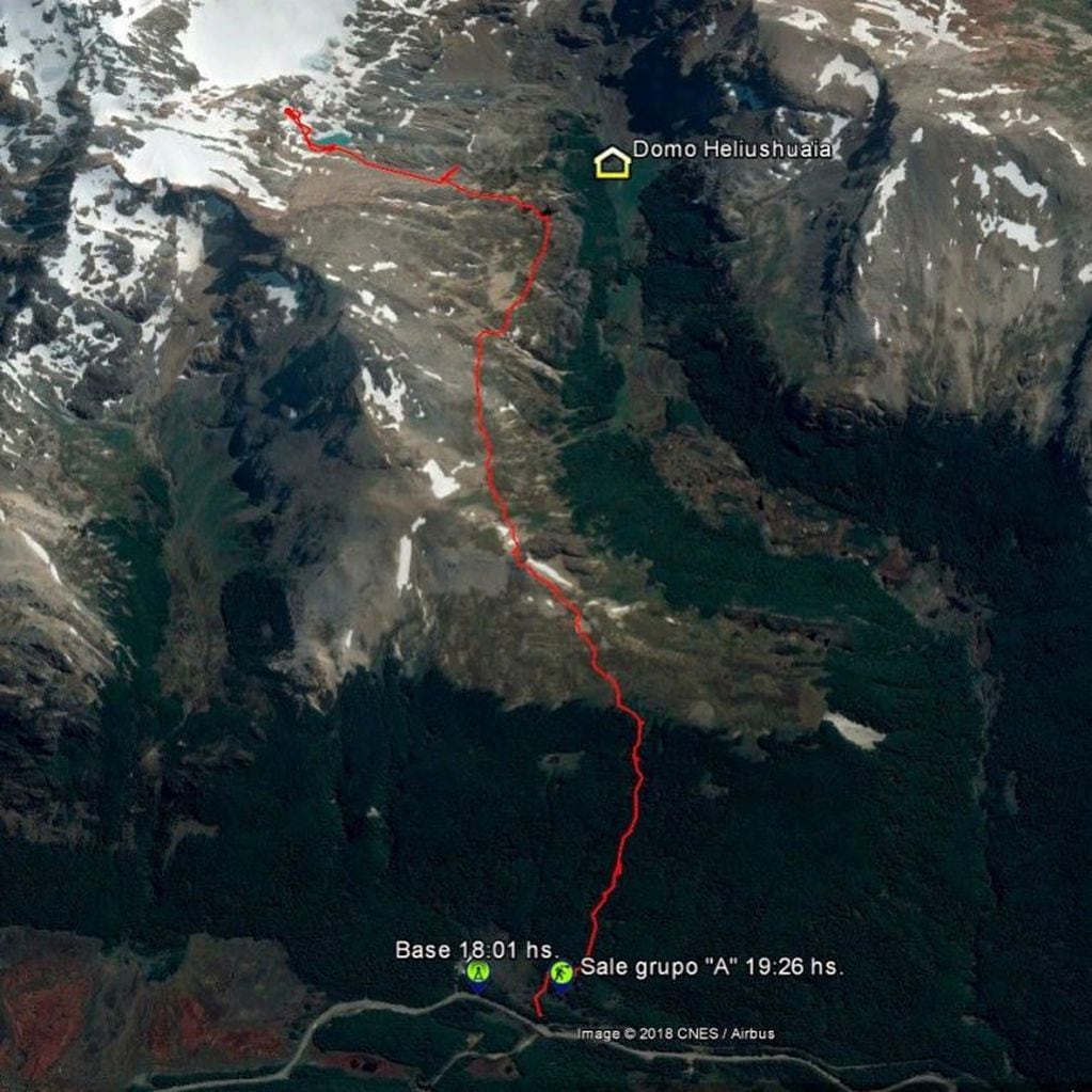 Comisión de Auxilio Ushuaia - Rescate en Alta Montaña