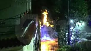 Incendio en una cochera de Córdoba