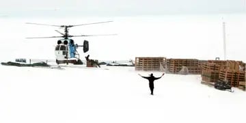 La Base Belgrano II es la tercera más austral de todas en la Antártida. En 2006 se incendió y tuvo que ser reconstruida. (Archivo DYN)