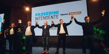 Daniel Passerini lanzó su candidatura para intendente, con fuerte respaldo de Llaryora y Schiaretti.