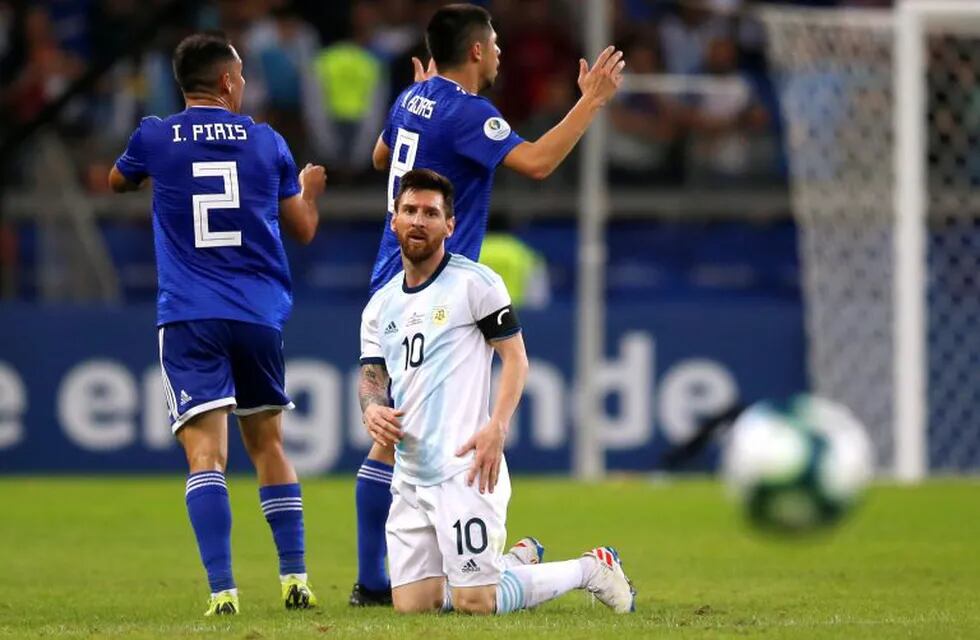 Soccer Football - Copa America Brazil 2019 - Group B - Argentina v Paraguay - Mineirao Stadium, Belo Horizonte, Brazil - June 19, 2019   Argentina's Lionel Messi during the match           REUTERS/Luisa Gonzalez