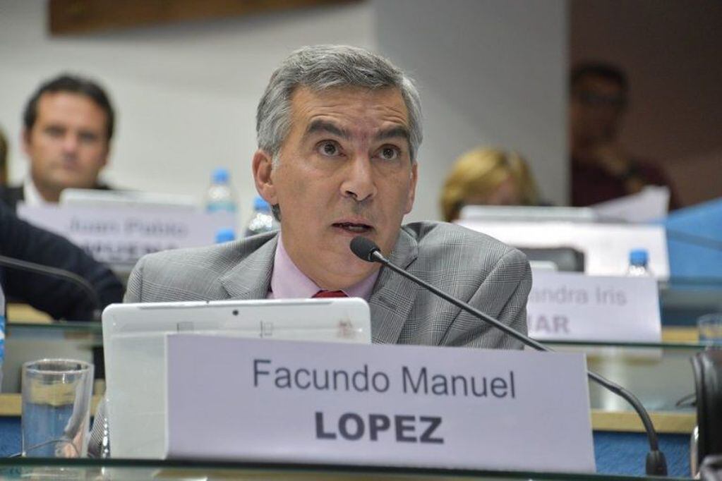 Facundo Manuel López, legislador del bloque Frente de Todos (Diario Río Negro).