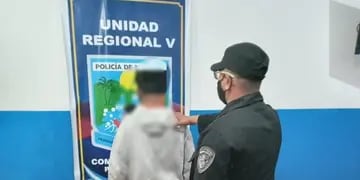 Iguazú: arrojó piedras al vehículo de la pareja de su vecina y fue detenido
