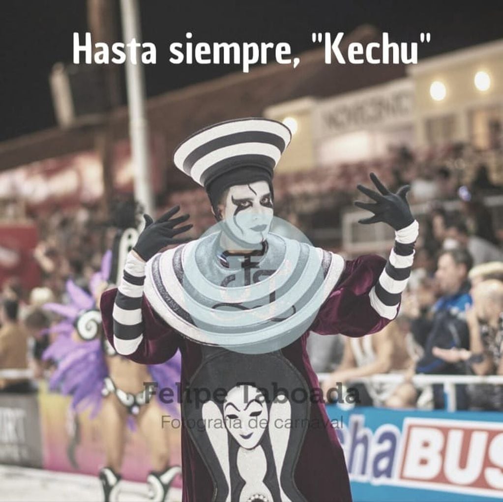 "Kechu", el integrante de la comparsa O´Bahía que muere por covid