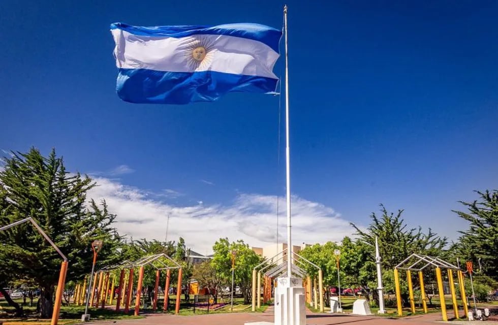 Bandera Argentina Río Grande TDF