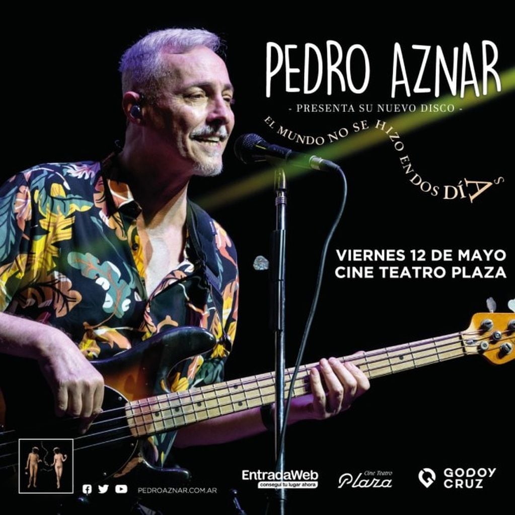 Pedro Aznar llega a Mendoza y presentará su nuevo disco: cuándo, dónde y cómo sacar las entradas