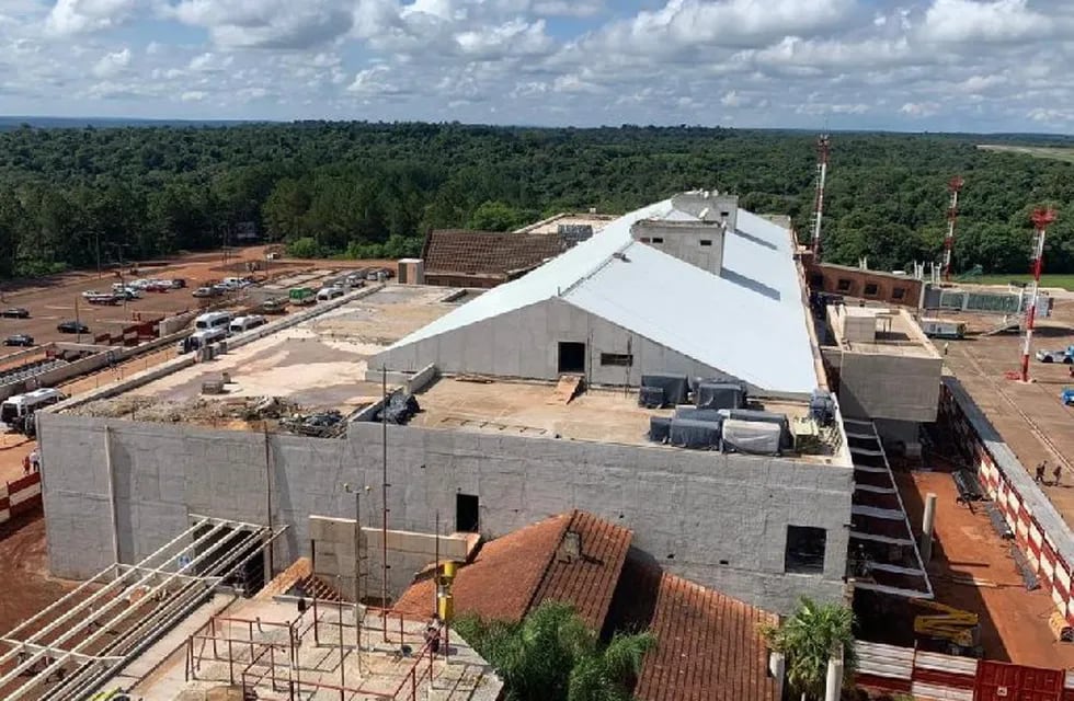 En septiembre inauguran parte de las reformas del aeropuerto de Iguazú.