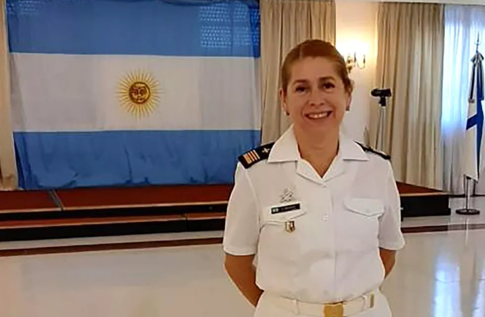 Suboficial principal enfermera Evangelina Fabiana Maizares.