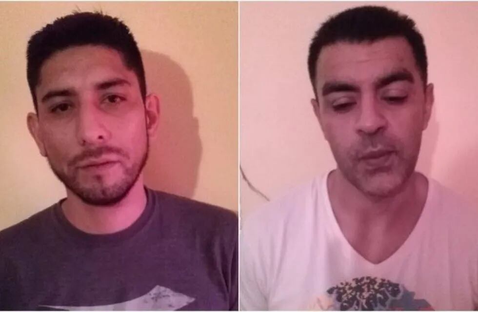 estos son los dos delincuentes buscados en Paraná.