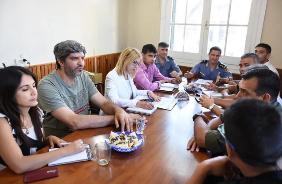 Se concretó una reunión del Comando Unificado por el operativo de seguridad de Navidad (Prensa Municipalidad de Rafaela)