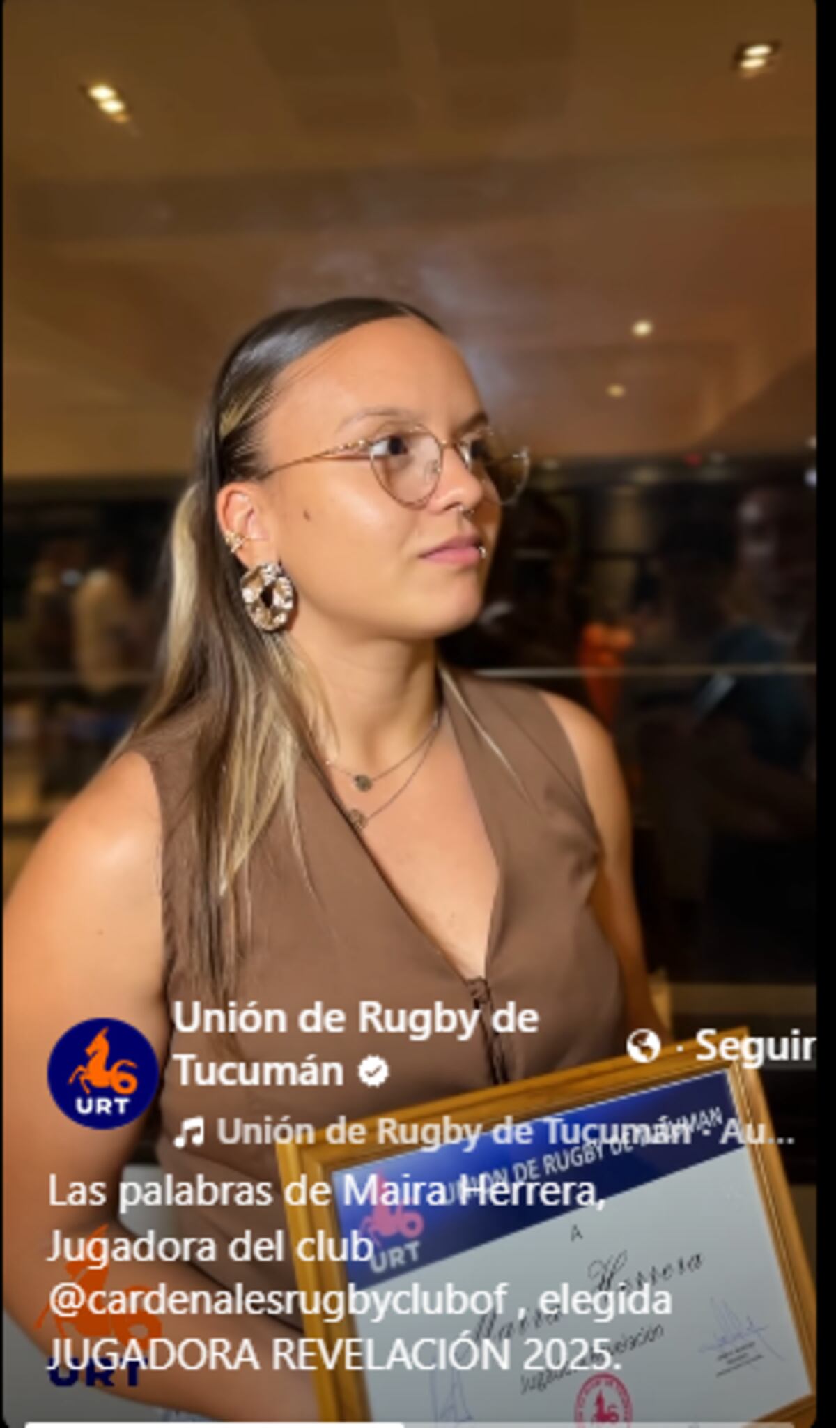 Maira Herrera la revelación en rugby femenino thumbnail