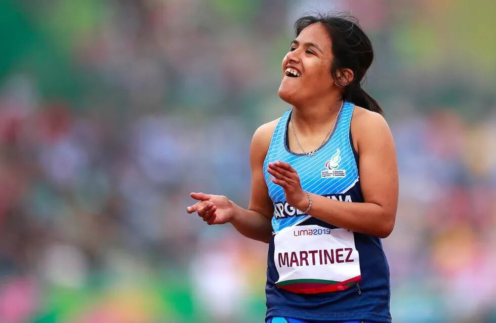 Yanina Martínez tuvo un gran debut en los Paralímpicos de Tokio 2020. (@canaldeportv)
