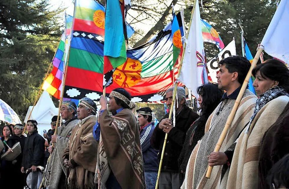 Comunidad Mapuche en Neuquén.