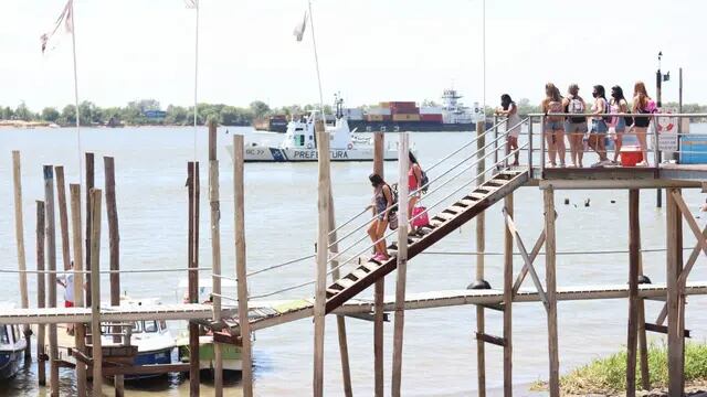 Cruce en lancha a las islas de Rosario