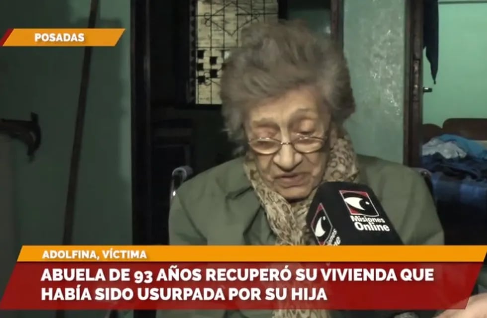 Sin rastros de Adolfina, la abuela de 93 años del barrio Yacyretá: habrían vendido su casa y no tienen noticias sobre ella.