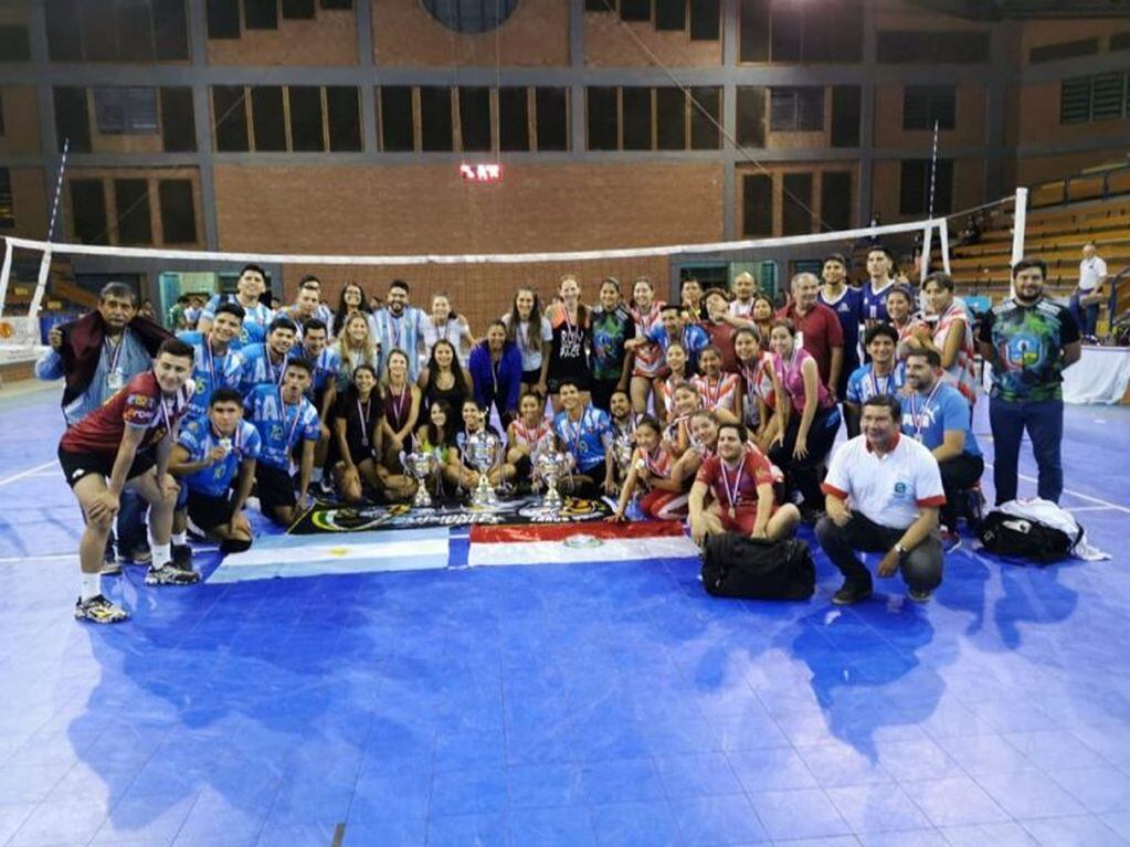Salta Vóley gritó campeón en Paraguay