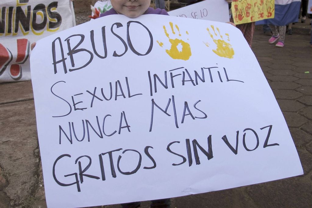 ABUSO SEXUAL. Manifestación en España en contra del abuso sexual contra niños y niñas. Imagen ilustrativa.