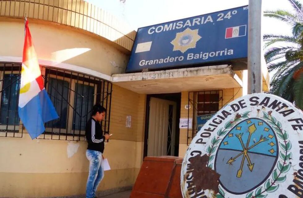 La Comisaría 24° de Granadero Baigorria fue sede de una protesta