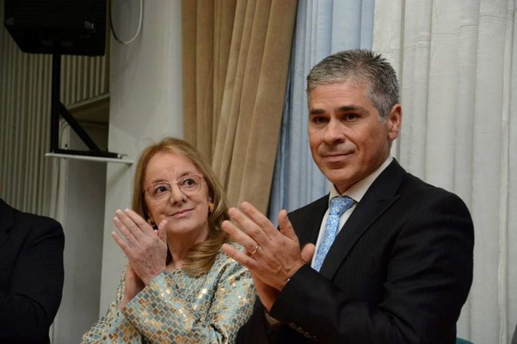 Gobernadora Alicia Kirchner y Vice gobernador Pablo González