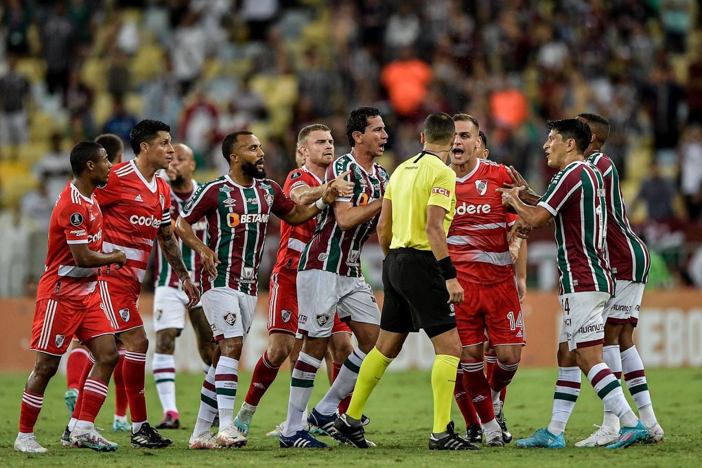 River visitó a Fluminense por la Copa Libertadores. (Fotobaires)