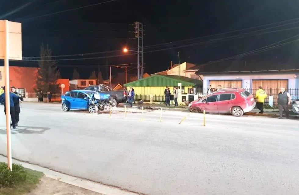 Accidente vehicular en Ushuaia