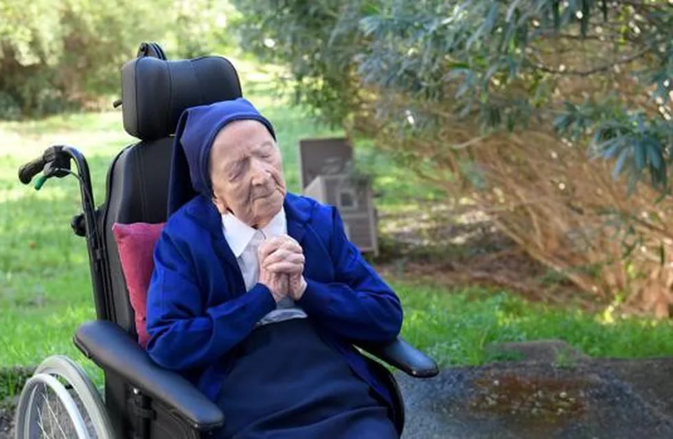 La historia de Lucile Randoin, de 117 años, asombra al mundo. (Foto: AFP)
