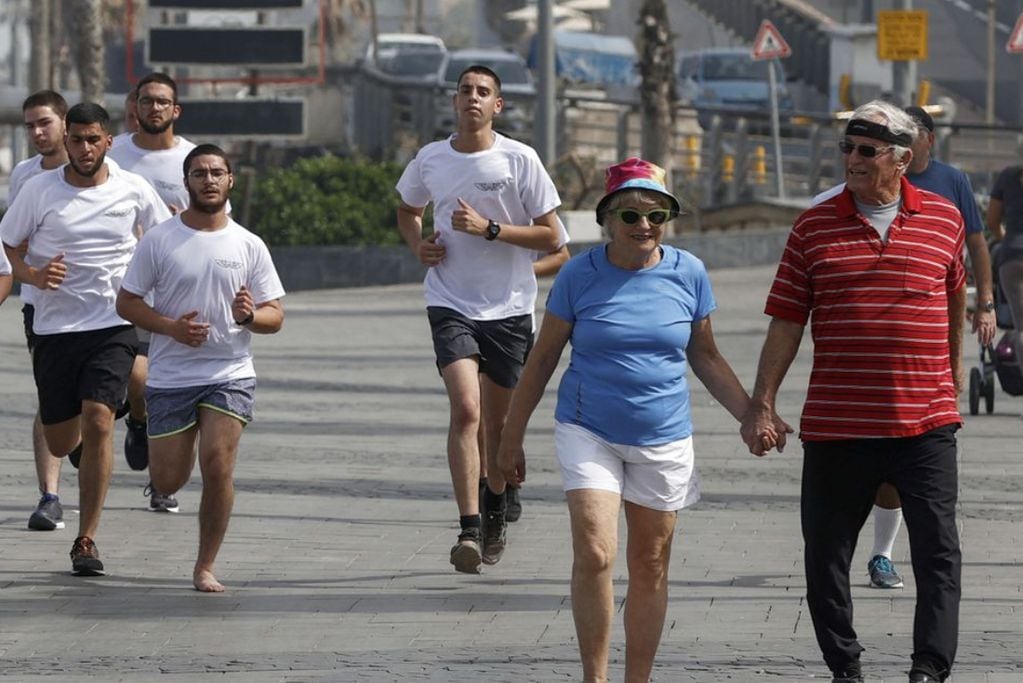 Israel. Uno de los primeros países en retornar a la normalidad. (Télam)