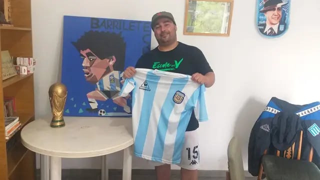 Julián Taborda conoció a Diego Maradona