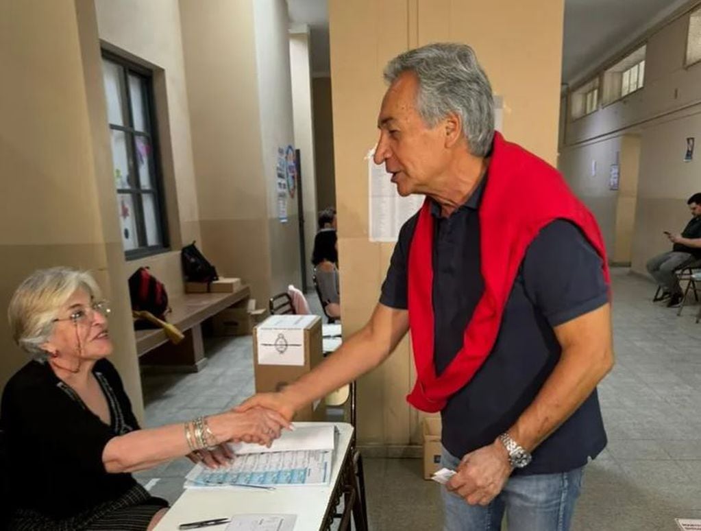 Basualdo votó en San Juan