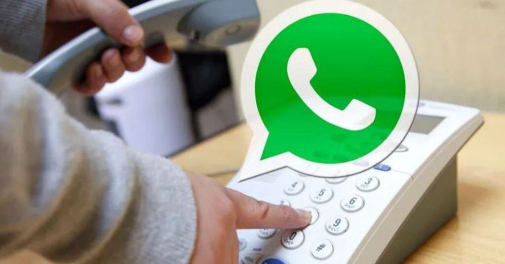 Whatsapp disponible en el teléfono fijo