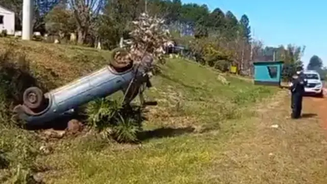 Accidente vial en la ruta provincial 5 dejó una persona hospitalizada