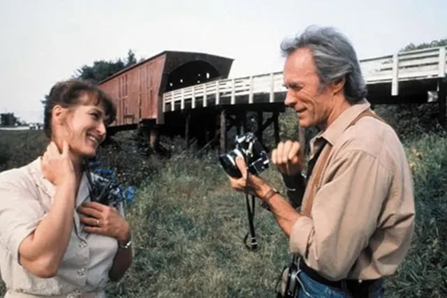 Meryl Streep reveló el día que Clint Eastwood perdió la paciencia en “Los Puentes de Madison”