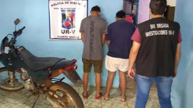 Motocicletas recuperadas en Puerto Iguazú tras operativos policiales