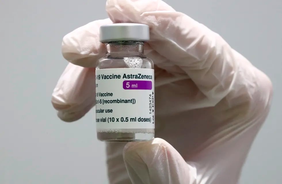 Vacuna AstraZeneca. (AP Foto/Matthias Schrader, archivo)