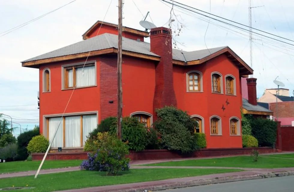 Casa del ex contador de los Kirchner, Víctor Manzanares. (Foto: Opi Santa Cruz)