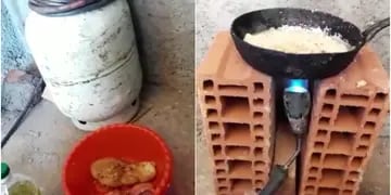 Viral de un cordobés cocinando una milanesa