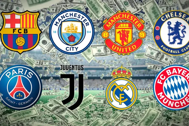 Los equipos de futbol más valiosos del mundo