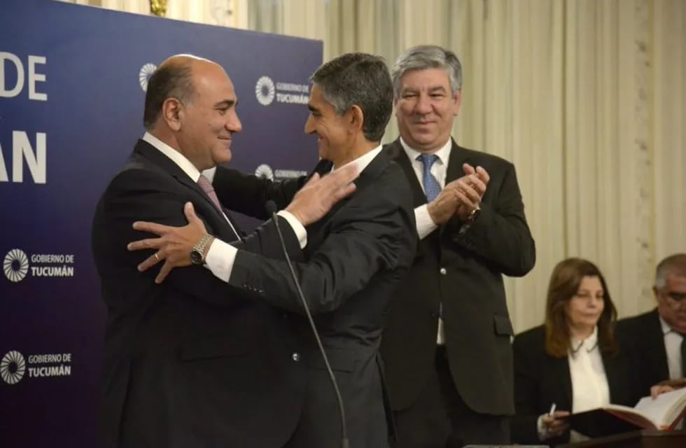 Federico Nazur asumió como nuevo Fiscal de Estado. (Twitter @JuanManzurOK)