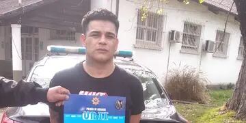 Detuvieron a Alejandro Candia tras la fuga de la cárcel de Piñero
