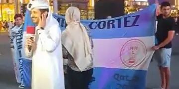 Hinchas de HLH en Qatar